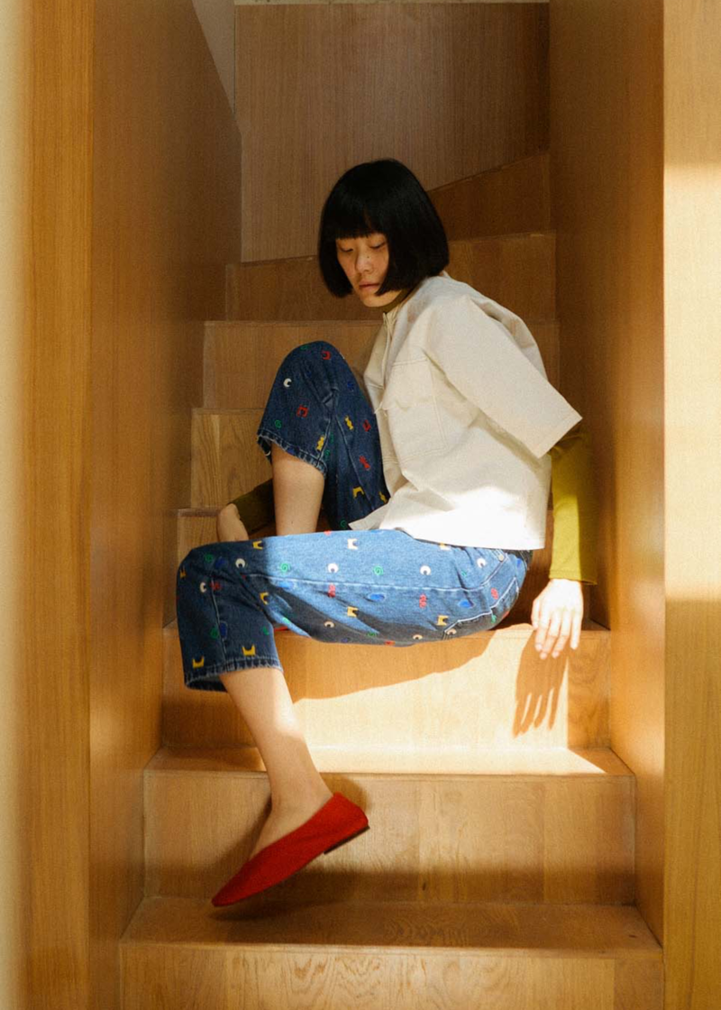 L.F.Markey Colton Embroidered Jeans L.F.Markey Colton Embroidered Jeans