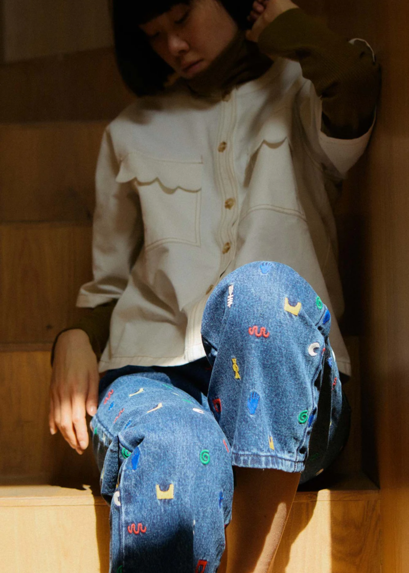 L.F.Markey Colton Embroidered Jeans L.F.Markey Colton Embroidered Jeans