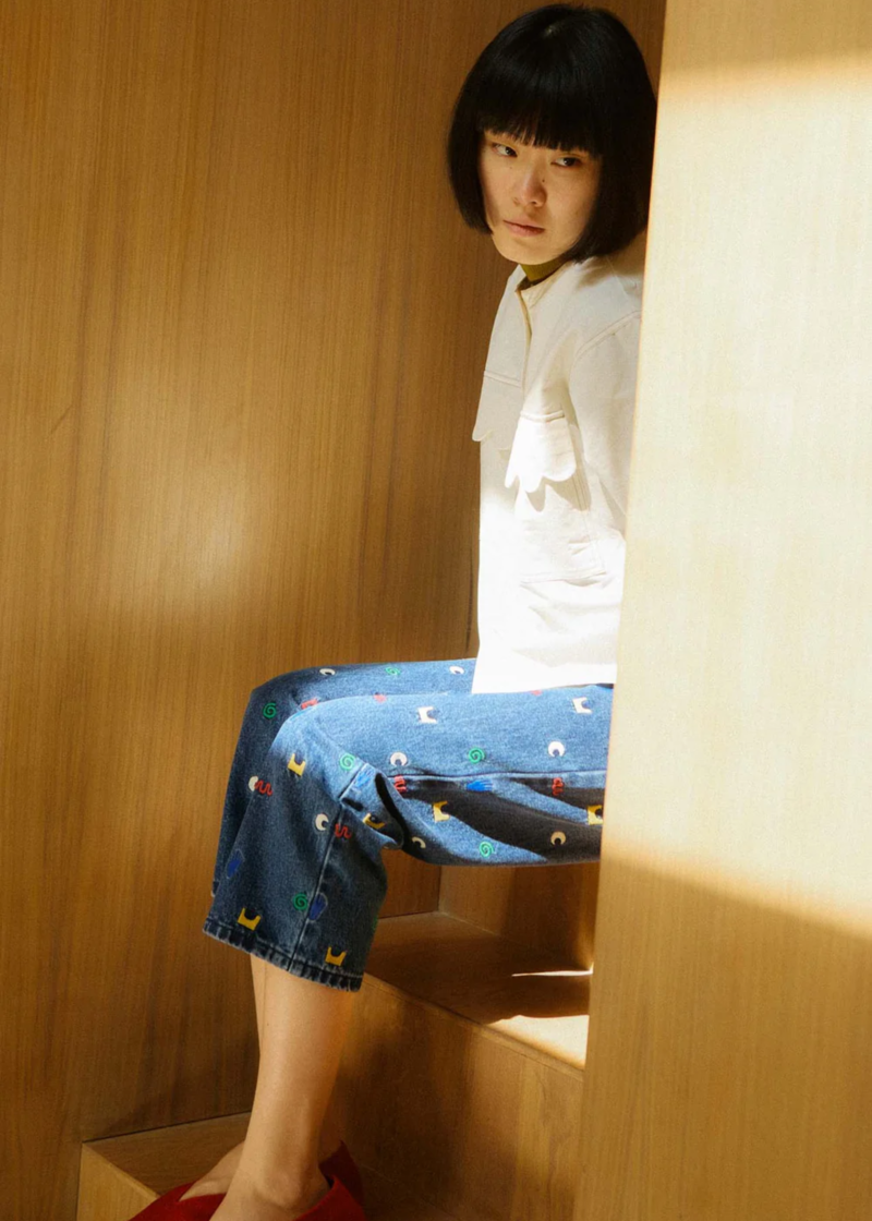 L.F.Markey Colton Embroidered Jeans L.F.Markey Colton Embroidered Jeans