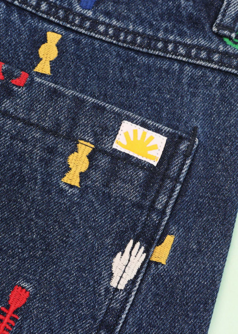 L.F.Markey Colton Embroidered Jeans L.F.Markey Colton Embroidered Jeans