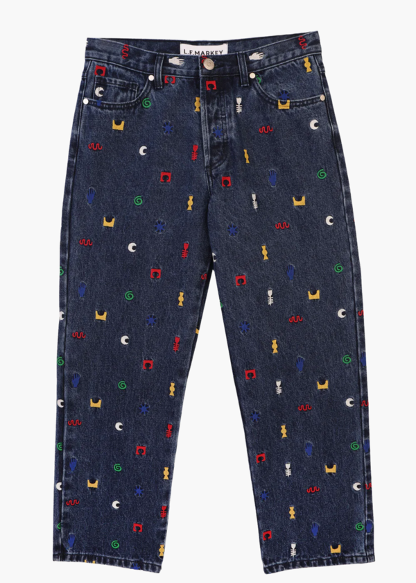 L.F.Markey Colton Embroidered Jeans L.F.Markey Colton Embroidered Jeans