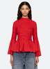 Sea NY Imogen L/S Top - Red - Thumbnail 1
