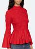 Sea NY Imogen L/S Top - Red - Thumbnail 5