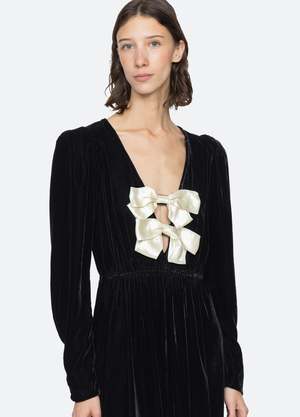 Sea NY Seraphine Dress - Black | Garmentory
