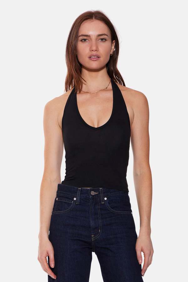 The Tile Club Halle Lux Halter Top