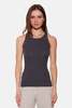 Tessa Cashmere Tank Charcoal - Thumbnail 1