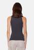 Tessa Cashmere Tank Charcoal - Thumbnail 3
