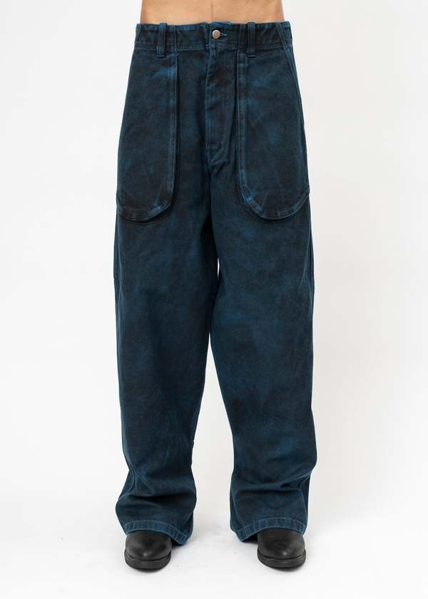 Kidill Stained Duck Pants - Black