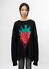 Kidill Black Fresh Jacquard Knit Pullover - White - Thumbnail 1