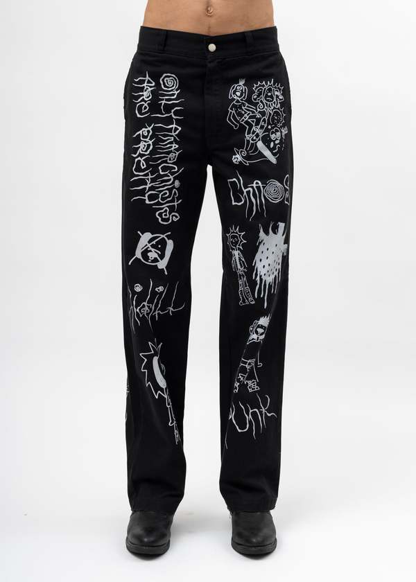 Kidill Anarchy Work Pants - Black