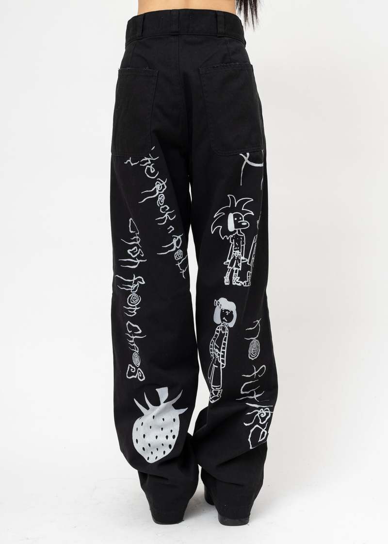 Kidill Anarchy Work Pants - Black