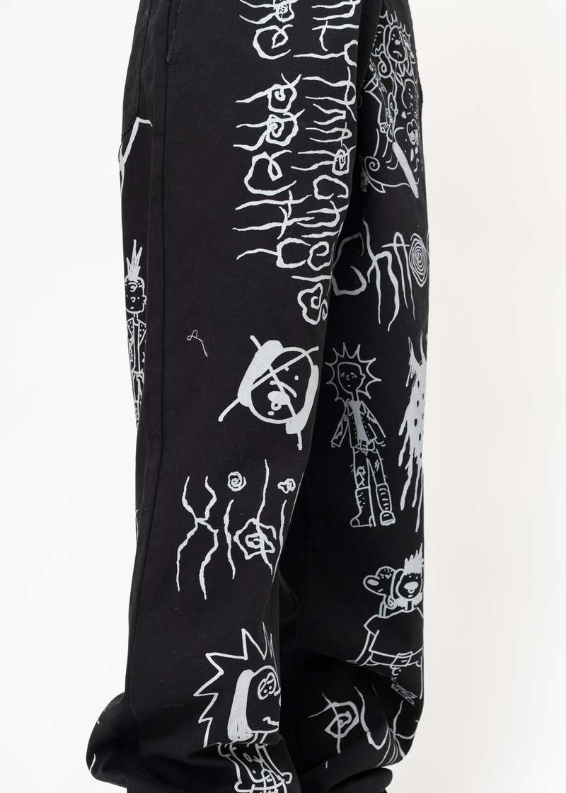 Kidill Anarchy Work Pants - Black