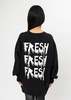 Kidill Fresh Pullover Sweatshirt - Black - Thumbnail 3