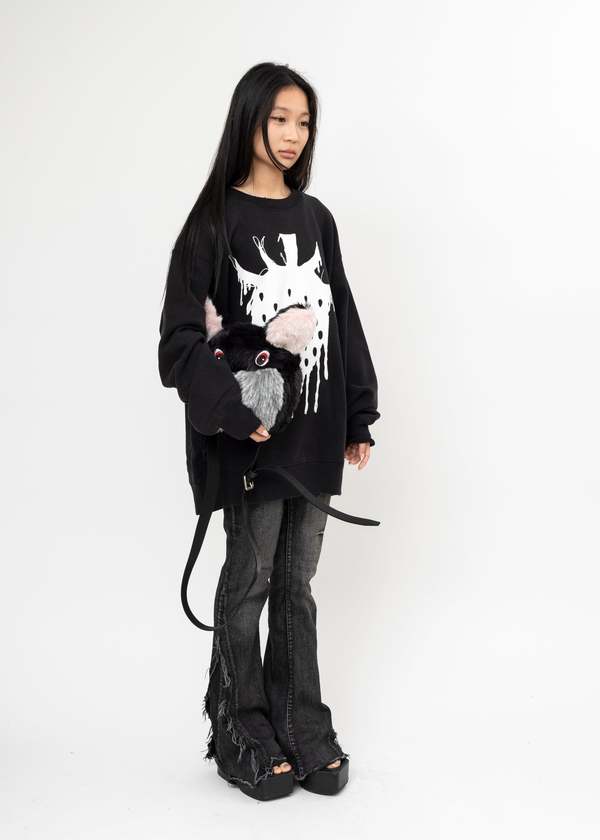 Kidill Fresh Pullover Sweatshirt - Black