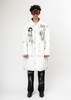 Kidill Fresh Quilted Oversized Coat - White - Thumbnail 1