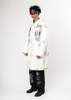 Kidill Fresh Quilted Oversized Coat - White - Thumbnail 2