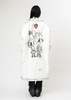 Kidill Fresh Quilted Oversized Coat - White - Thumbnail 3