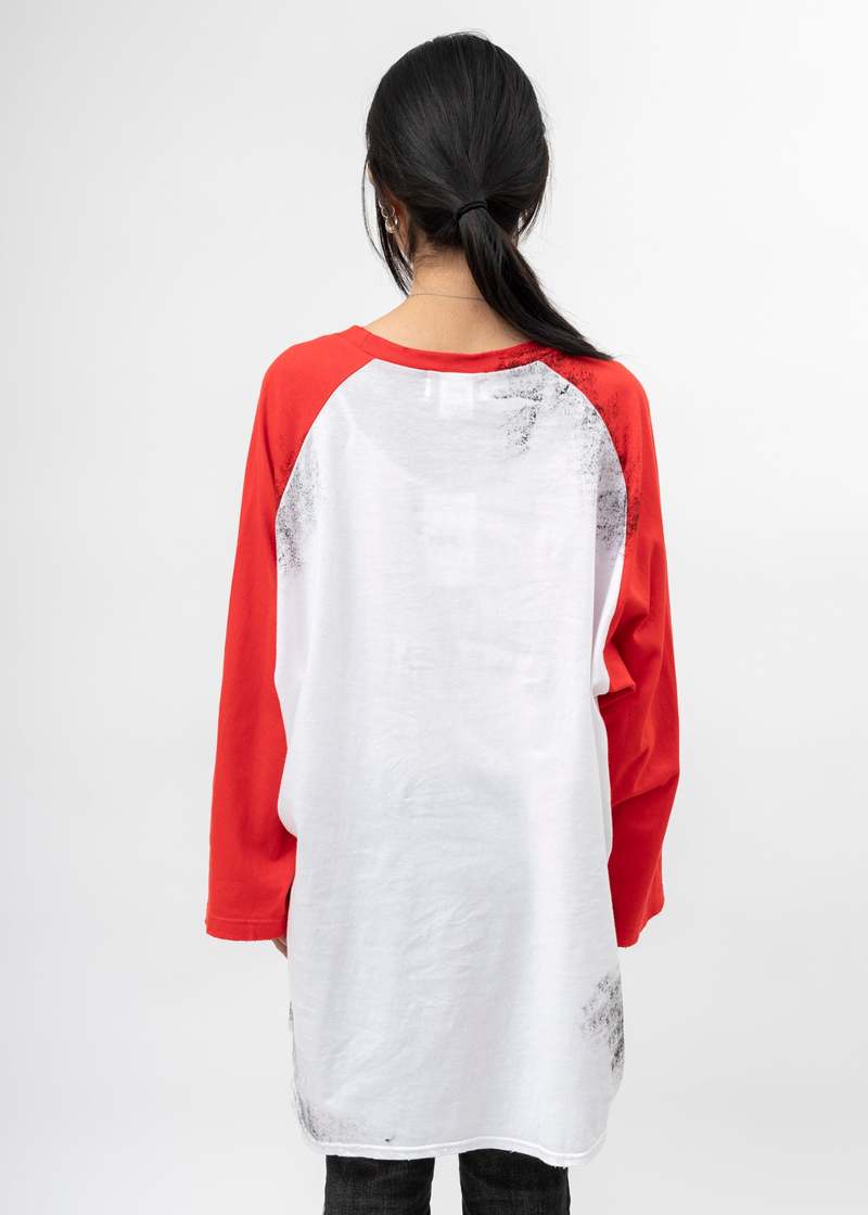 Kidill Punk Girl Raglan Tee - White