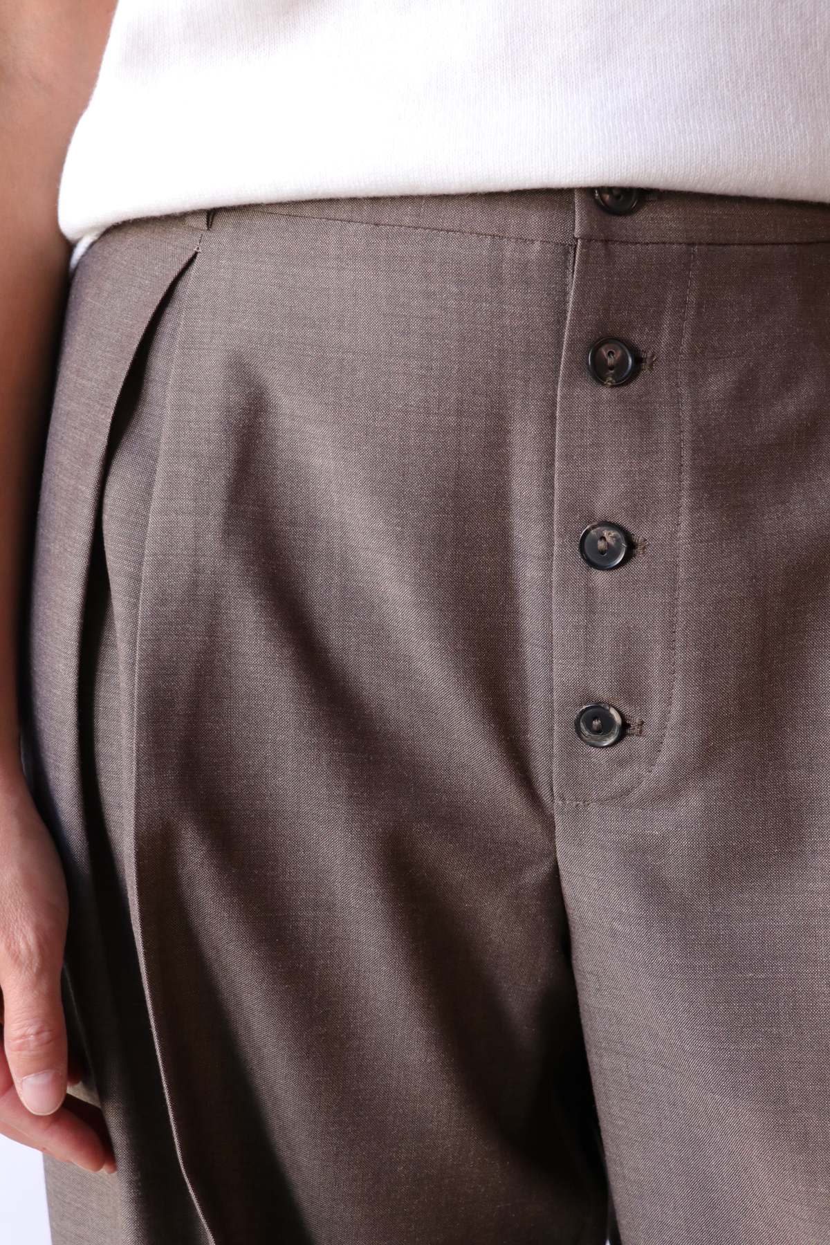Cordera Tailoring Mohair Buttoned Pants - Image 5 of 5