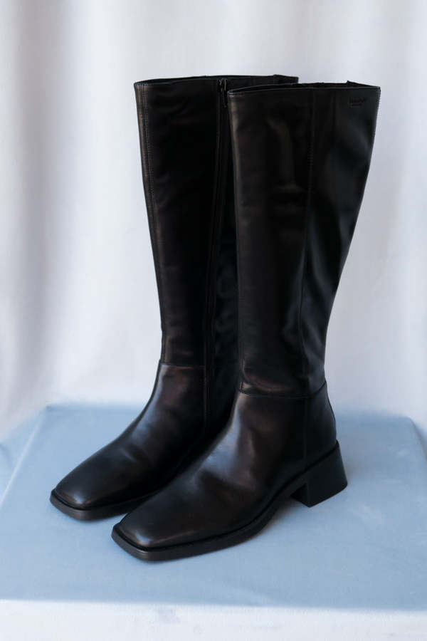 Vagabond TALL BLANCA BOOTS - BLACK