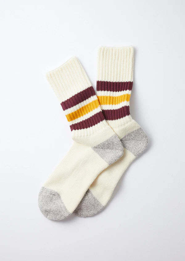 Rototo Coarse Ribbed Old School Socks