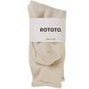 Rototo Double Face Crew Knit Sock - Thumbnail 2