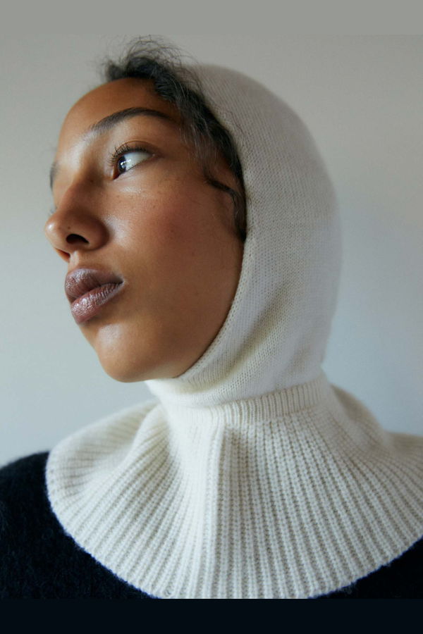 Rus Ranpu Balaclava - Chalk