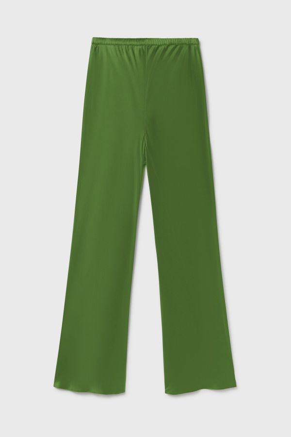 Silk Laundry Bias Cut Pants - Fields