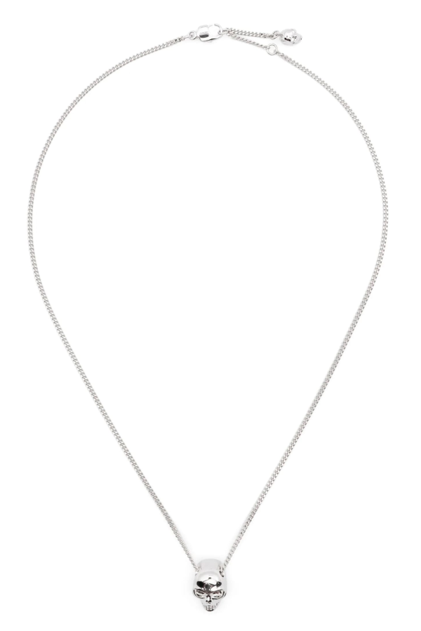 Alexander McQueen Skull Necklace - Silver
