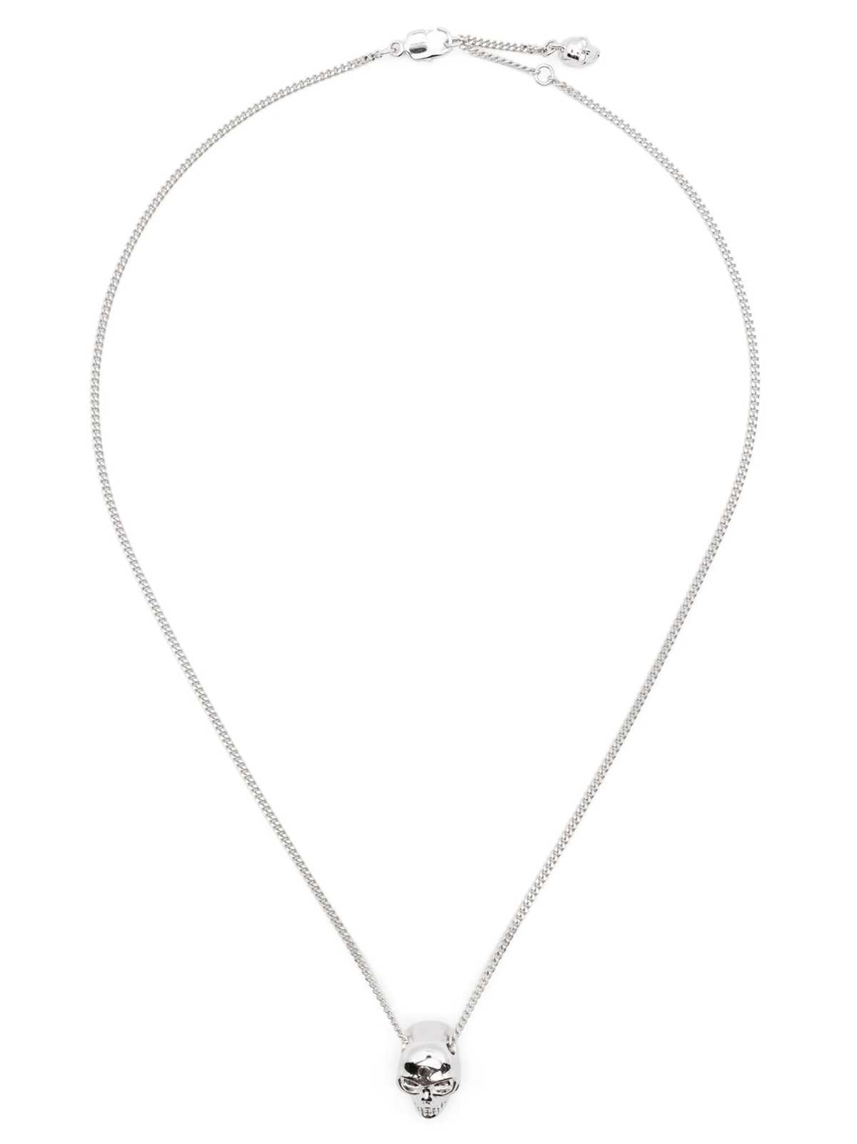 Alexander McQueen Skull Necklace - Silver - Image 1 of 2