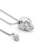 Alexander McQueen Skull Necklace - Silver - Thumbnail 2