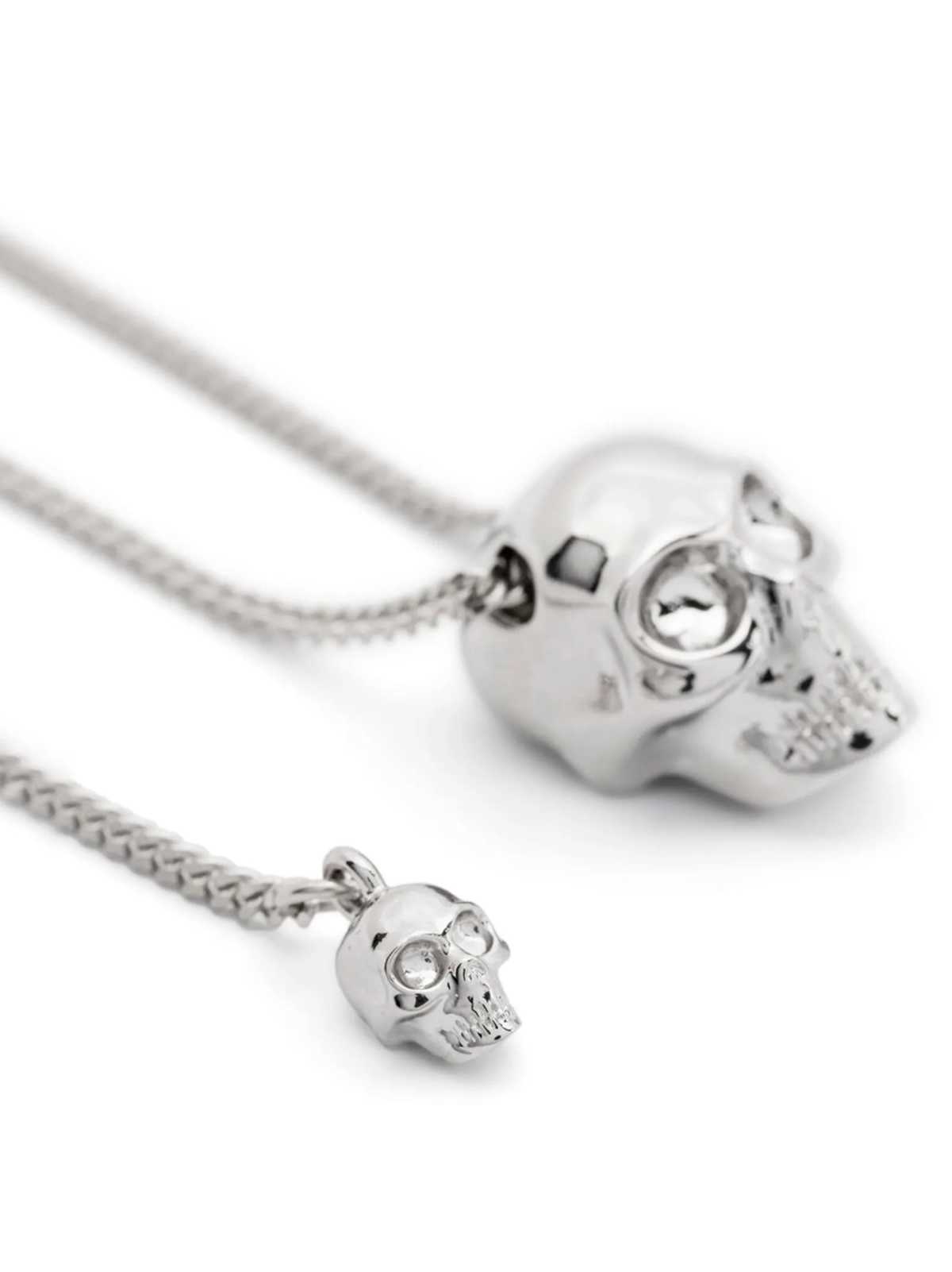 Alexander McQueen Skull Necklace - Silver - Image 2 of 2