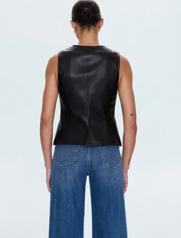 Pistola Danica V-neck Vest - Black