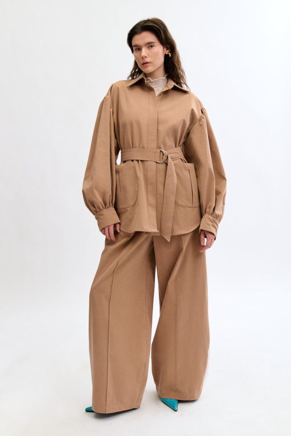 Eliza Faulkner Yves Pant - Fawn