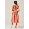 ASTR The Label Thierry Dress - Dusty Coral - Thumbnail 2