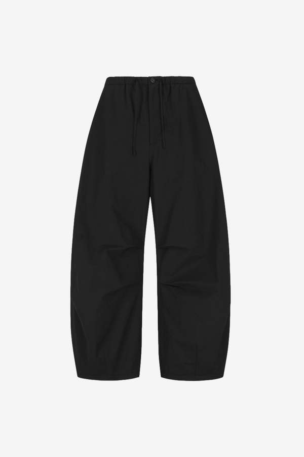 AMOMENTO Drawstring Wide Fatigue Pants | Garmentory