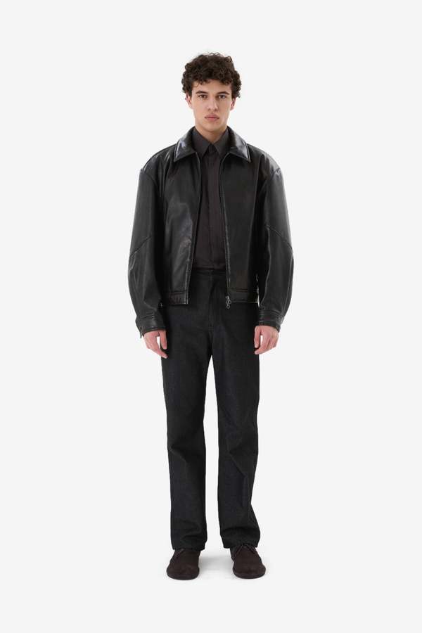 AMOMENTO Vegan Leather Blouson Jacket | Garmentory