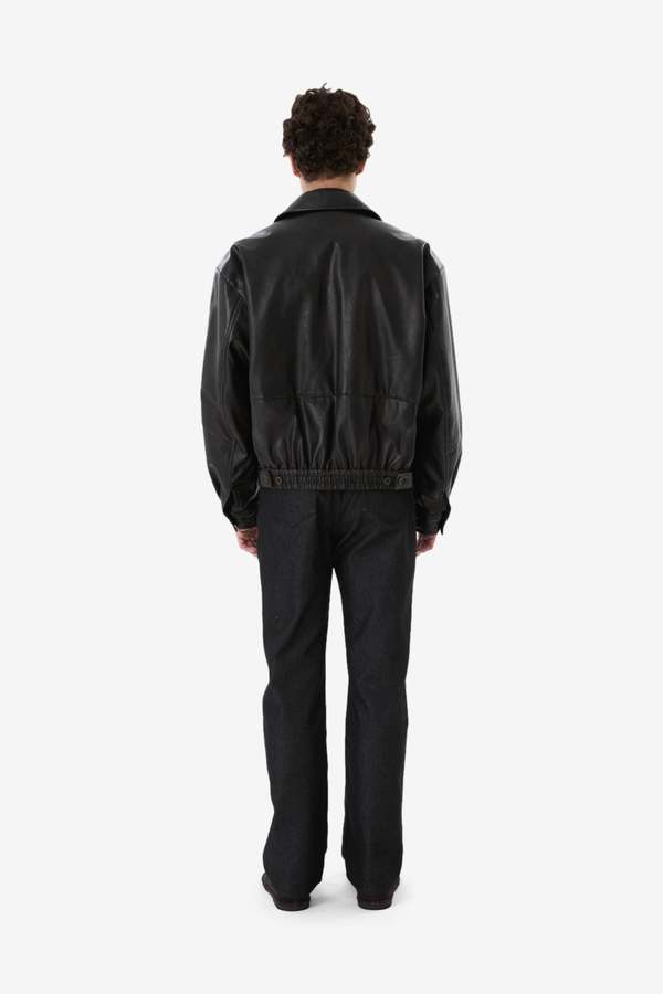 AMOMENTO Vegan Leather Blouson Jacket | Garmentory