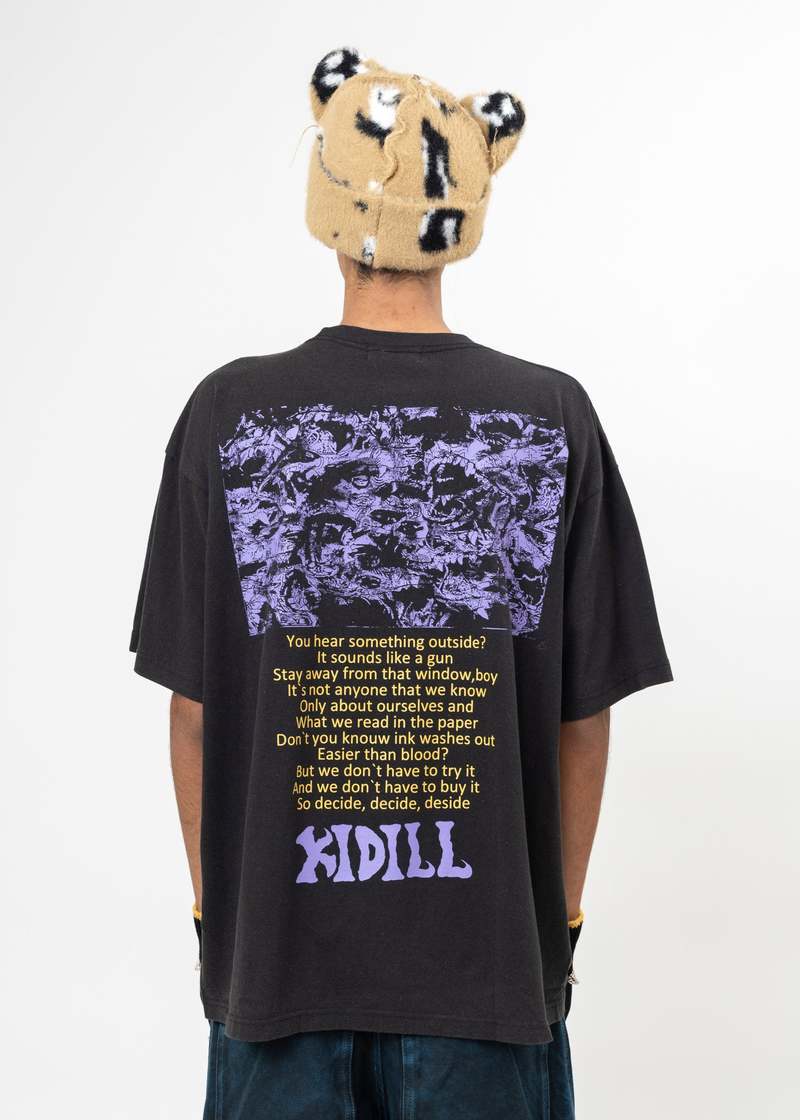 Kidill Graind The Power T-shirt - Vintage Black