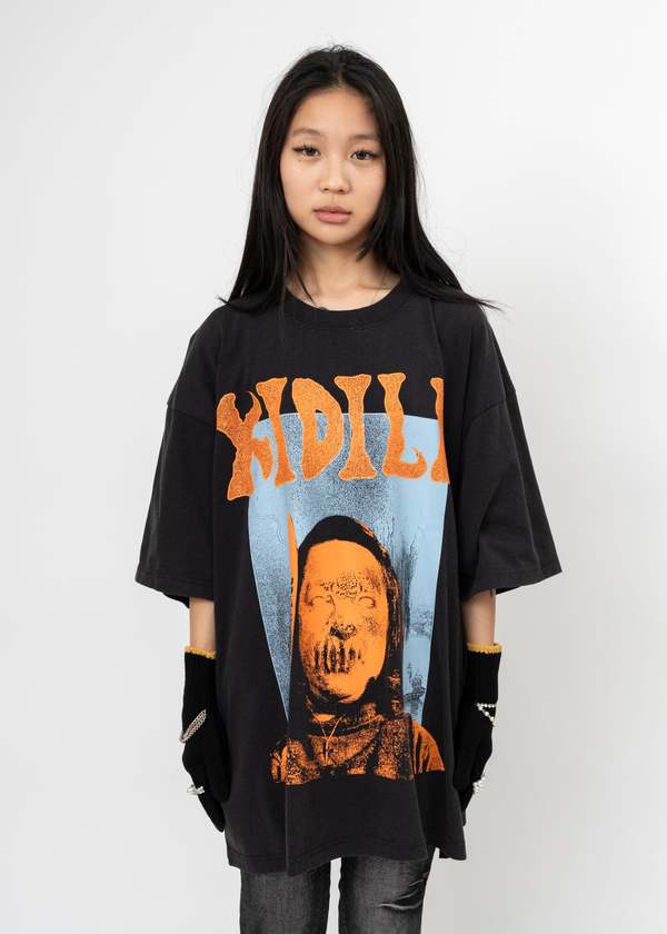 Kidill Place Position T-shirt - Vintage Black