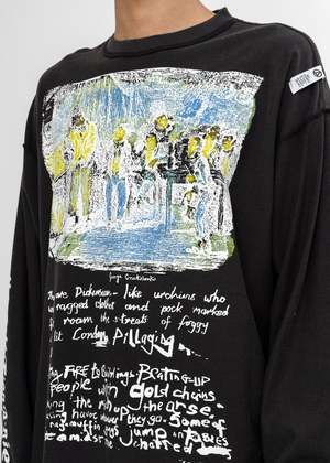 Kidill Seditionaries Long Sleeve T-Shirt - Black | Garmentory