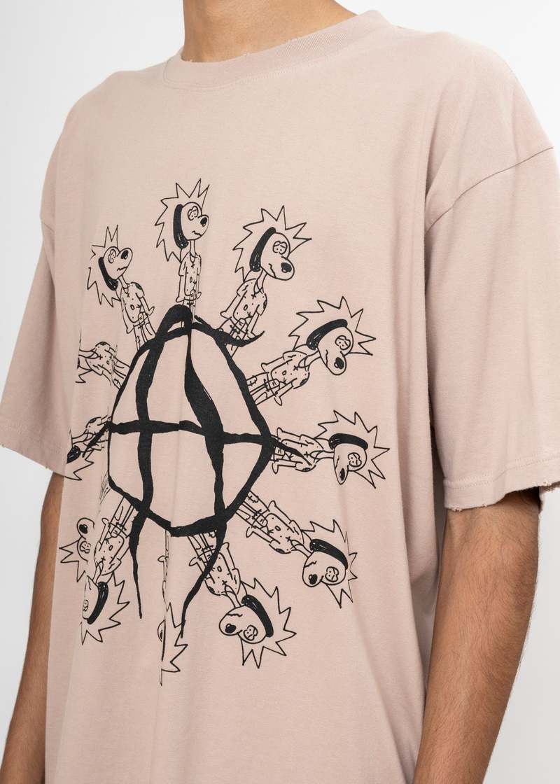 Kidill Pink Chaos T-Shirt - Black