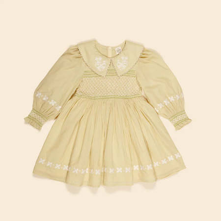kids Apolina Maren Seersucker dress - green | Garmentory
