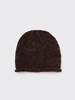 Lauren Manoogian Handknit Paint Roll Hat - Black Paint - Thumbnail 1