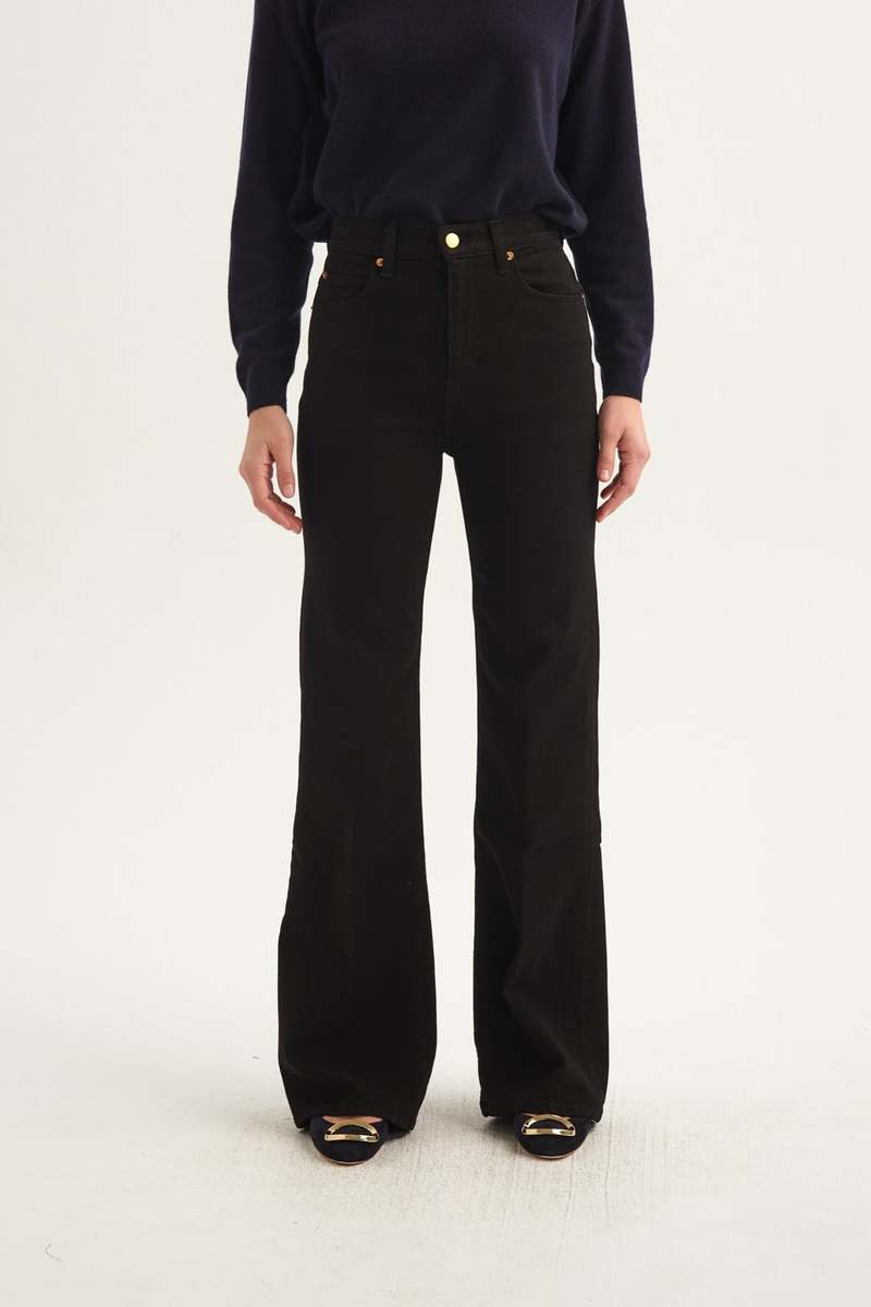 Jamie Haller Crease Black Jean Jamie Haller Crease Black Jean