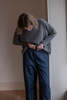 Bibico Margate Relaxed Trouser - Denim - Thumbnail 5