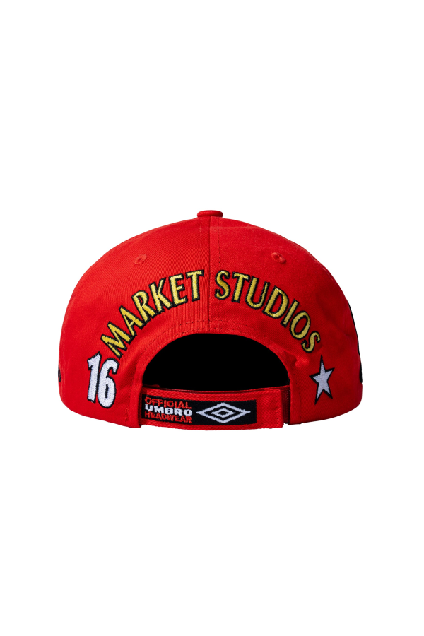 MARKET Studios x Umbro Hat - Vermillion