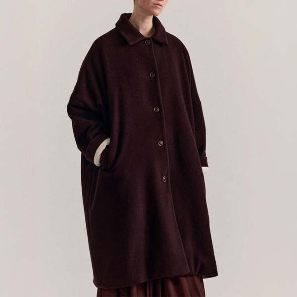 CASEY CASEY BIG BLOBBY COAT 名作 限定モデル CASEY CASEY Brown Big Blobby Kasper Coat CASEY CASEY