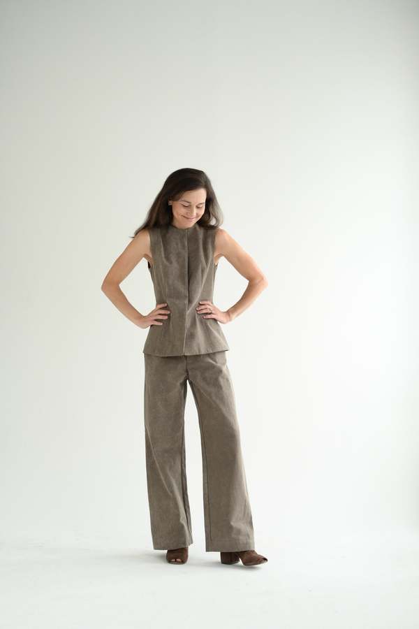 Lauren Manoogian Canvas Gallery Pants | Garmentory