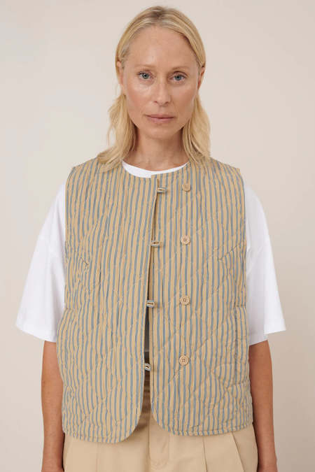 Stussy Fillmore Sherpa Vest - Mustard | Garmentory